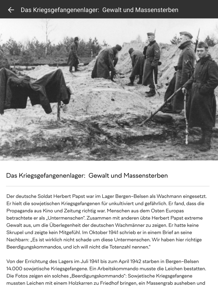 Ein Tatort Bergen-Belsen
