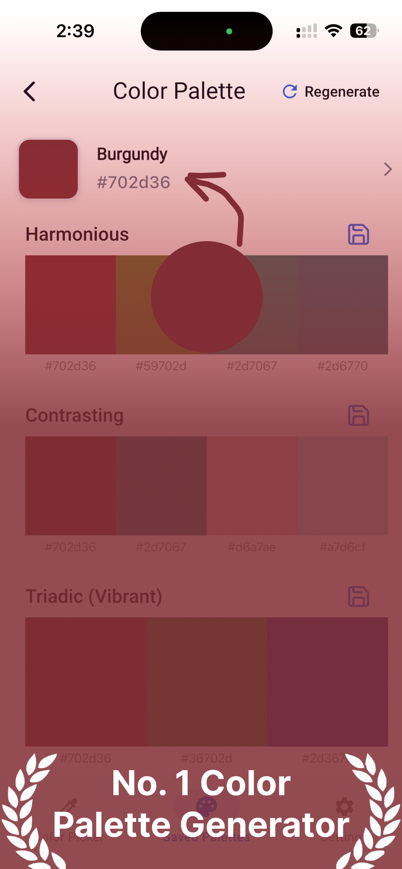 Color Palette Generator: AI