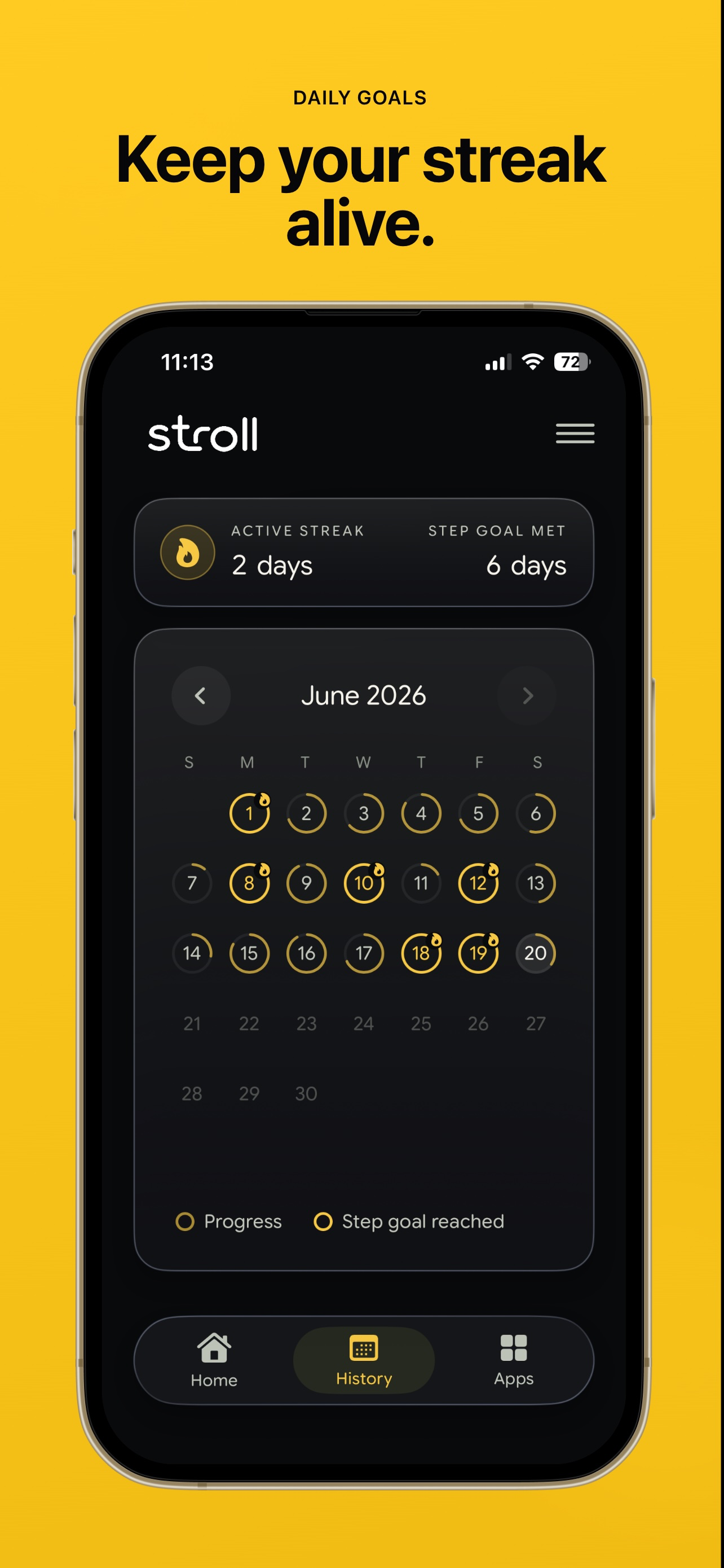 Stroll - Steps to Screen Time screenshot 4