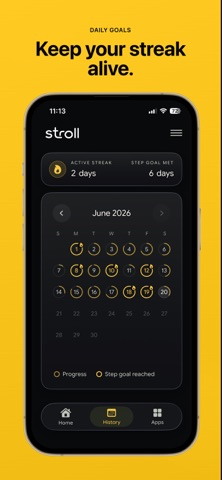 Stroll - Steps to Screen Time screenshot