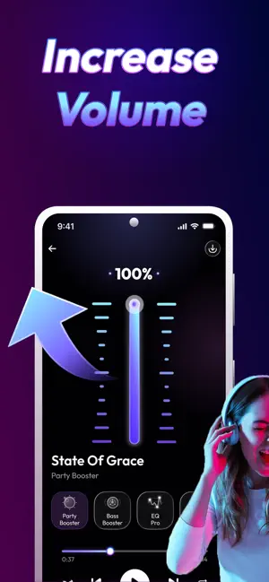 Audio Booster: Sound Enhancer screenshot 1