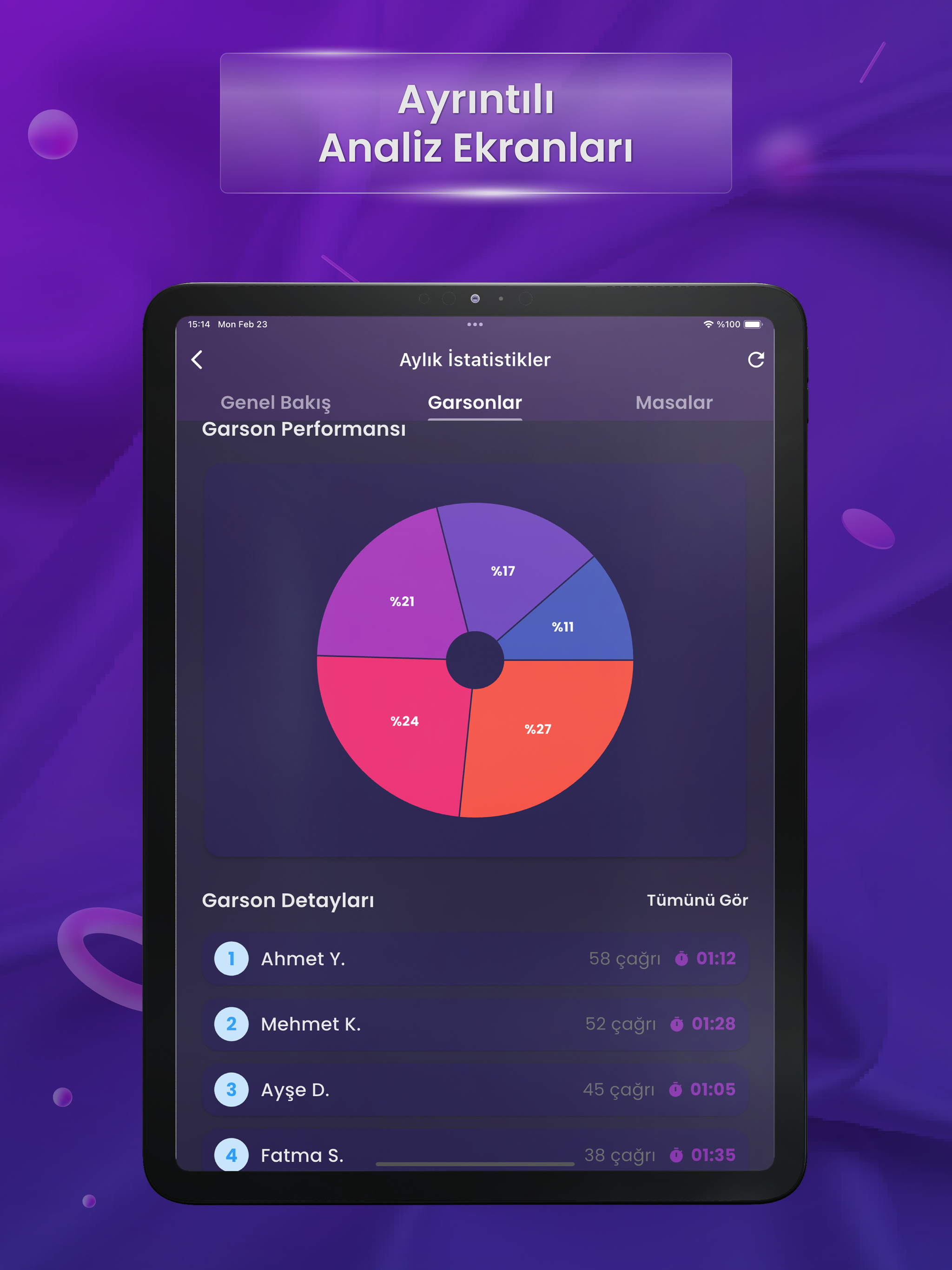 Restora: QR Menü, Garson Çağrı screenshot 13