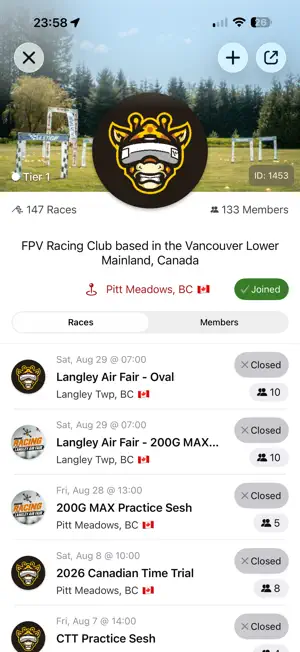 RaceSync screenshot 2