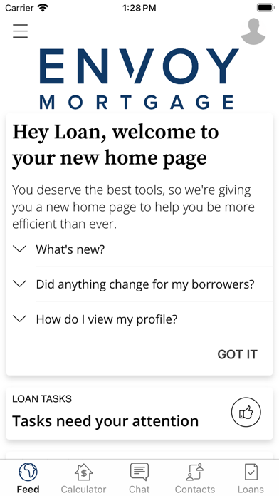 Envoy Mortgage Screenshot