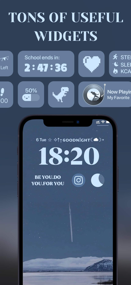 LockWidget - LockScreen Themes screenshot 1