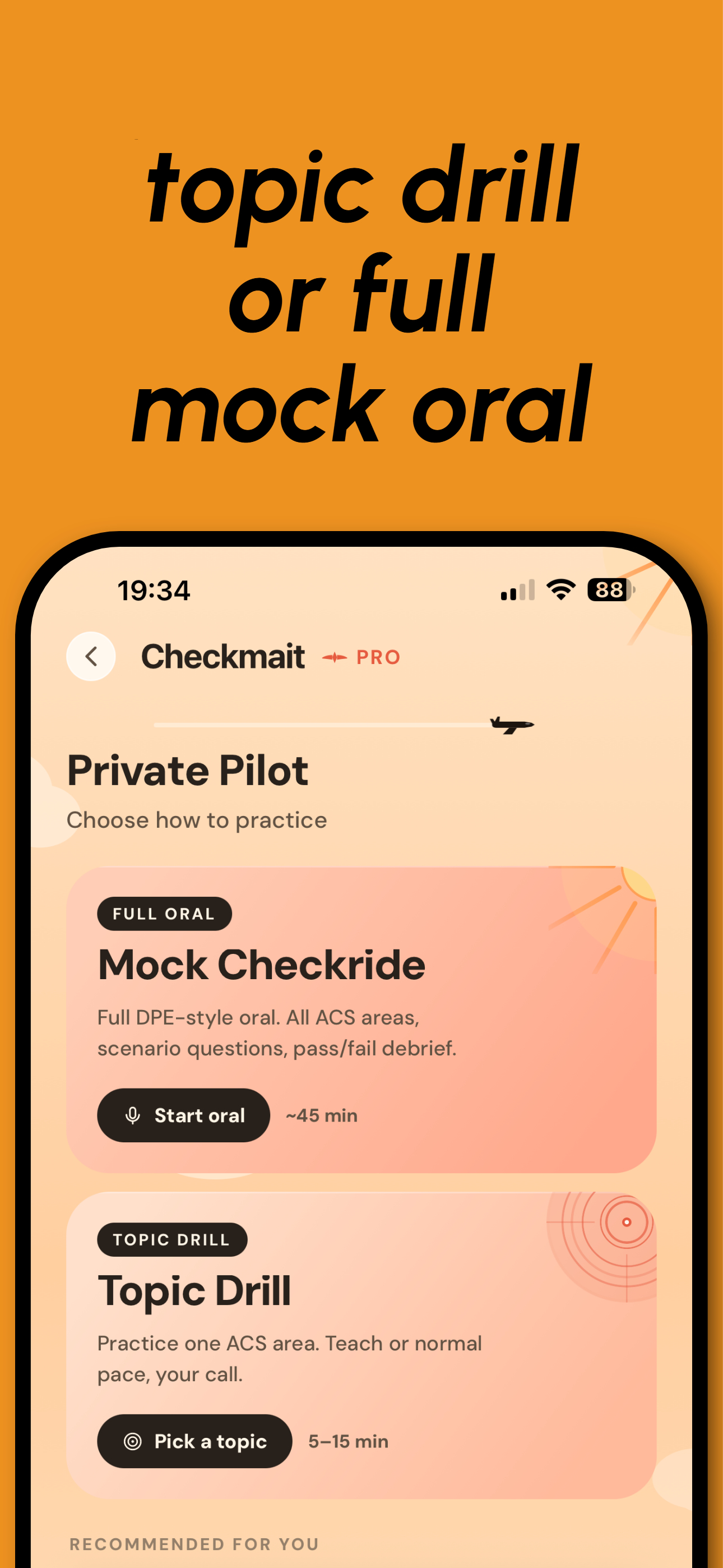 MockDPE — Checkride Oral Prep