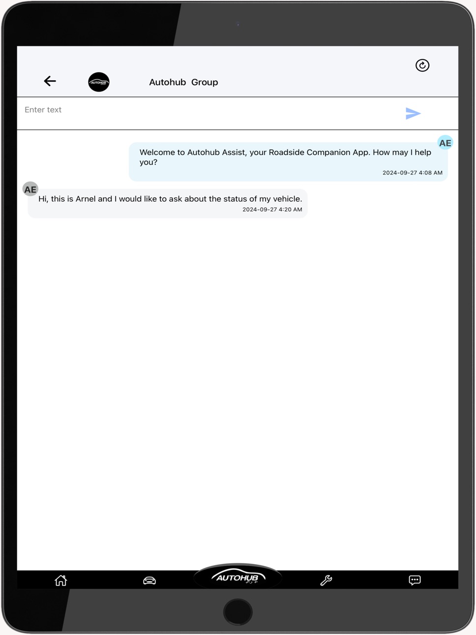 iPad screenshot
