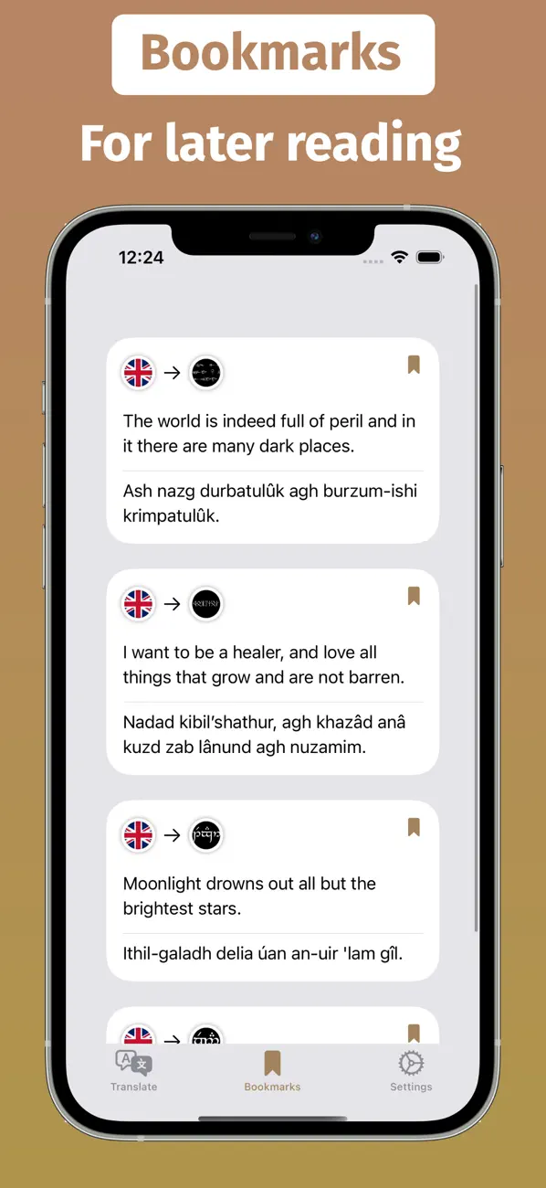 Screenshot #3 pour Elvish & Dwarvish Translator