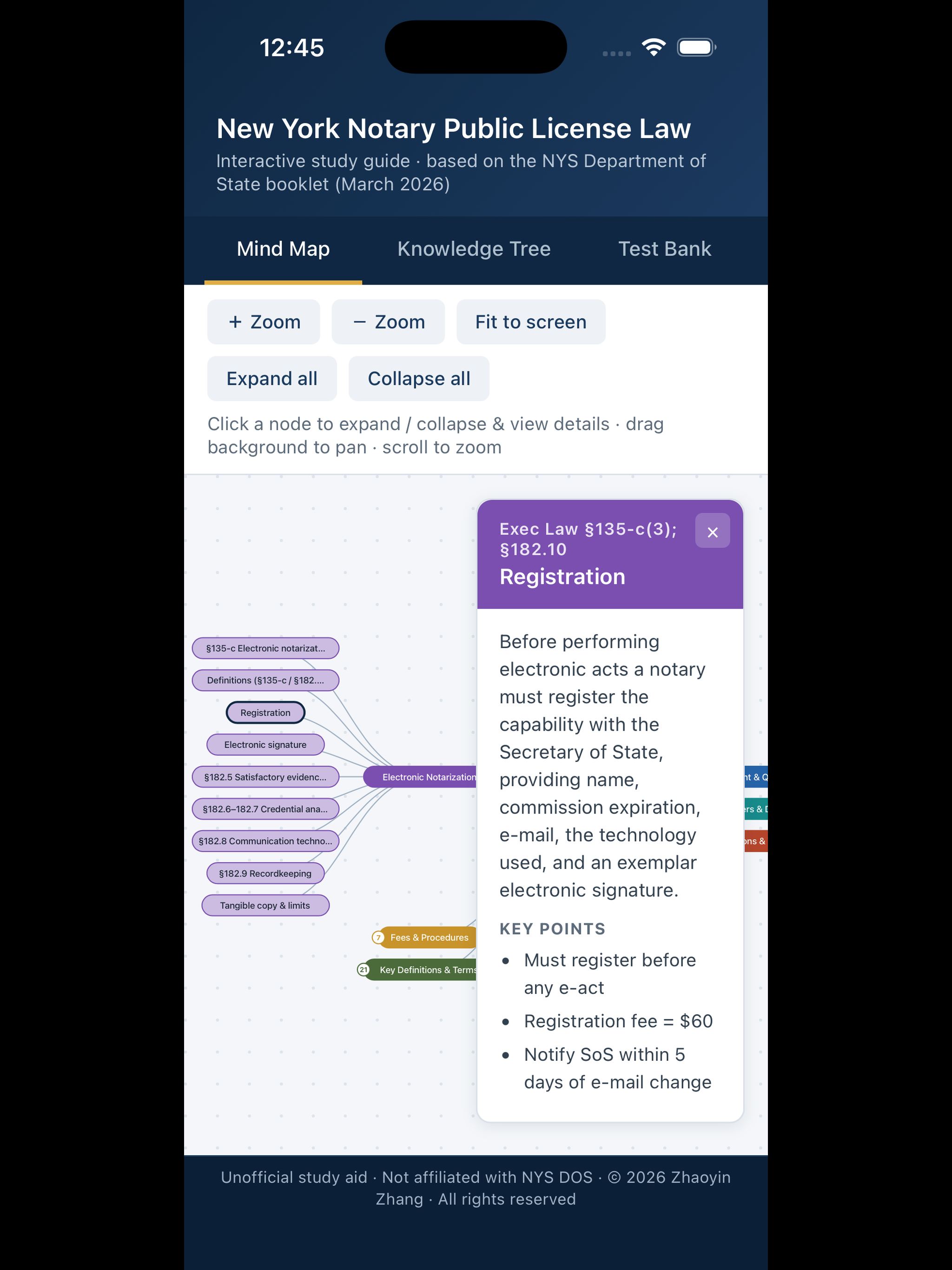 NY Notary Study Aid screenshot 10