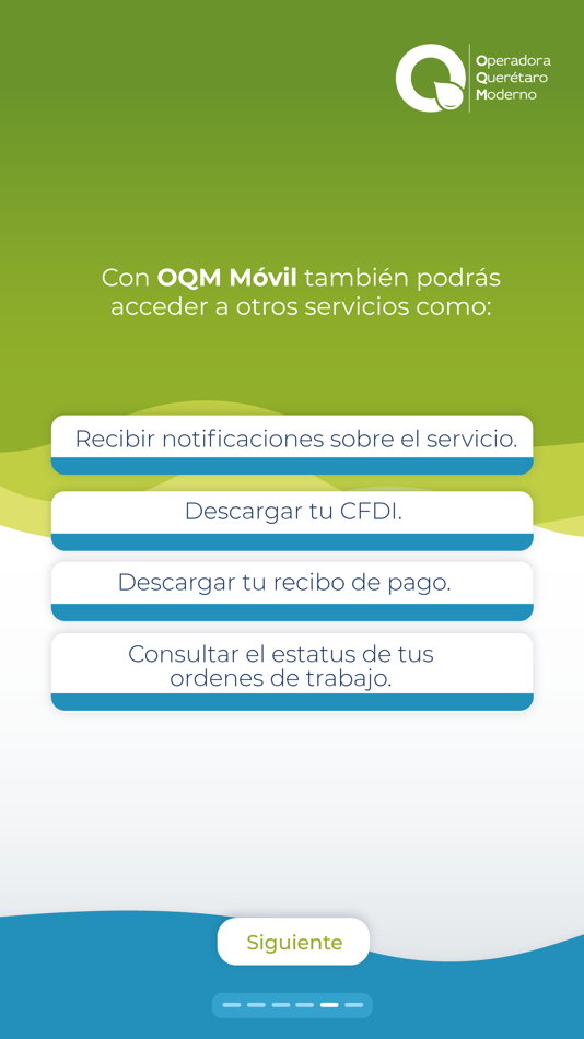 #1. OQM - Pagos y Consultas (iOS) By: AQUAA