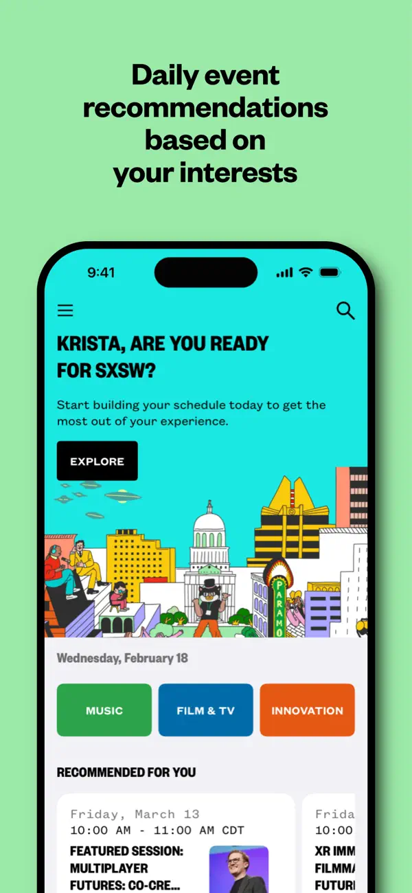 Screenshot #3 pour SXSW® GO - 2026 Event Guide