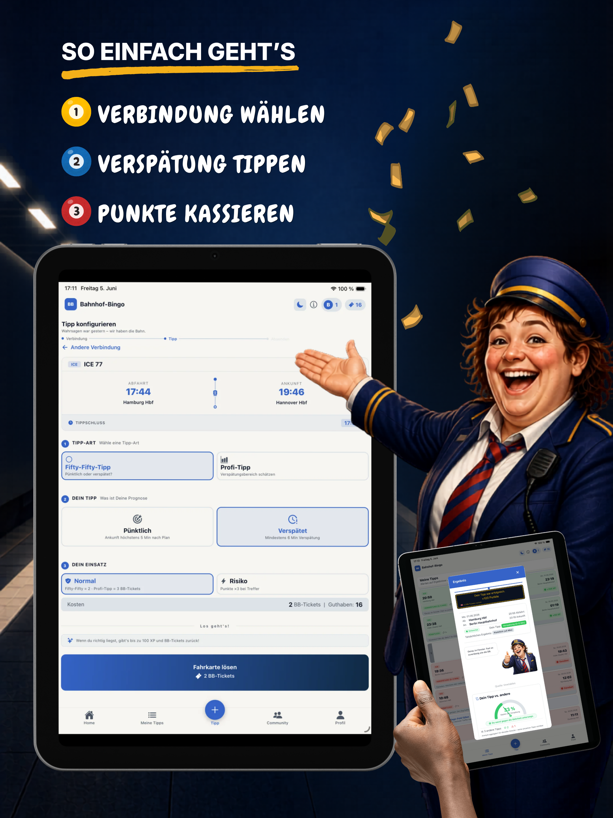 Bahnhof Bingo screenshot 7