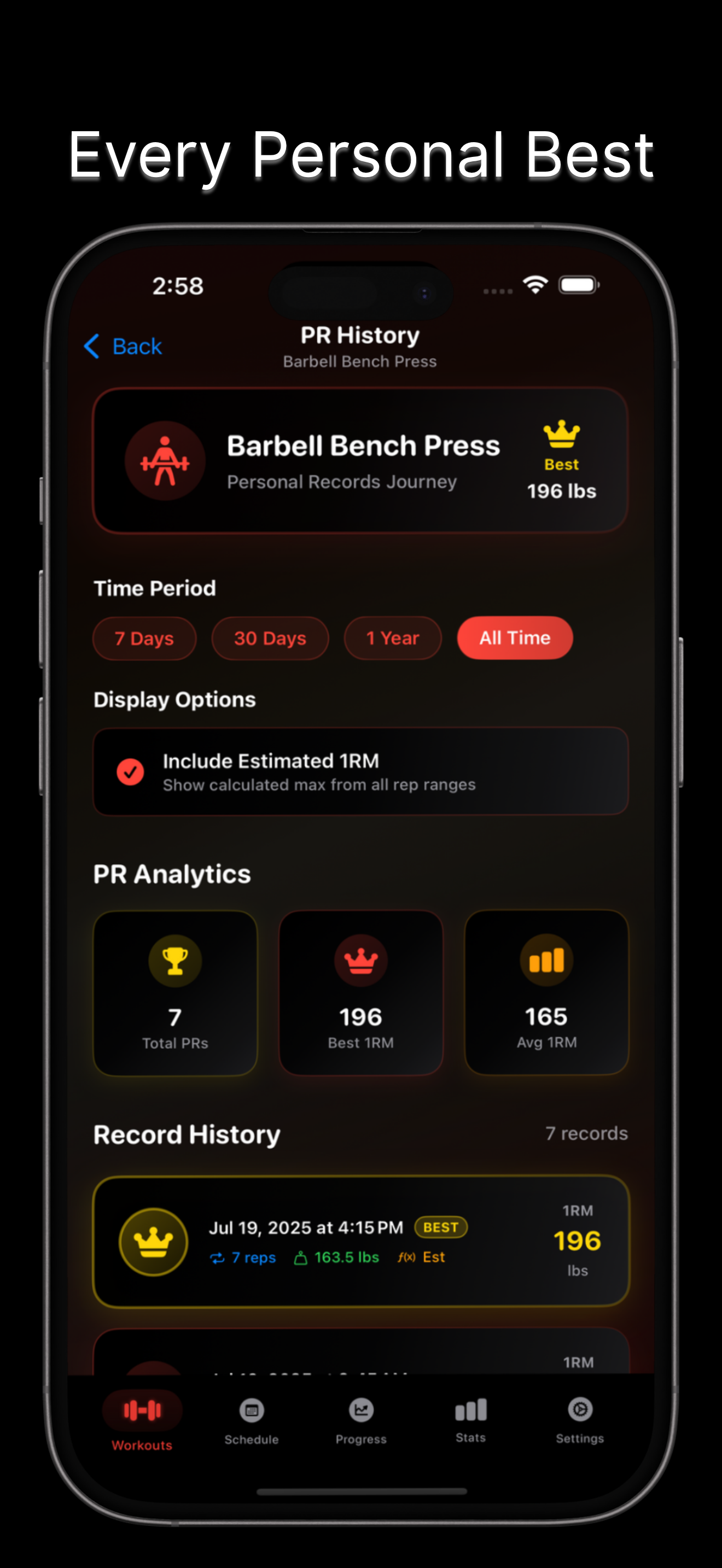 RepX: Workout Tracker screenshot 9