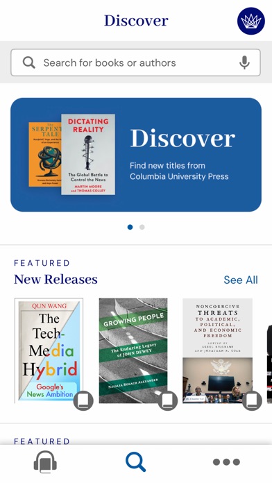 Columbia University Press Screenshot 3 of 5