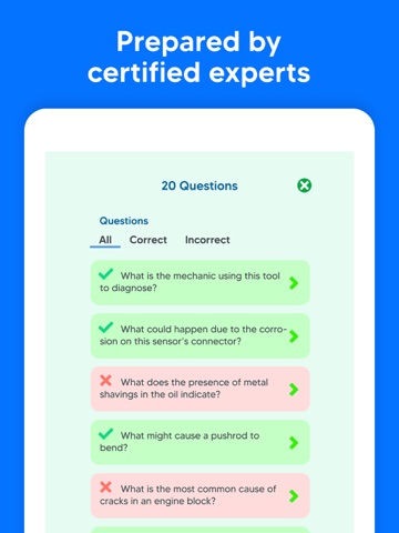 ASE Test Prep Auto Exam 2026 iPad screenshot