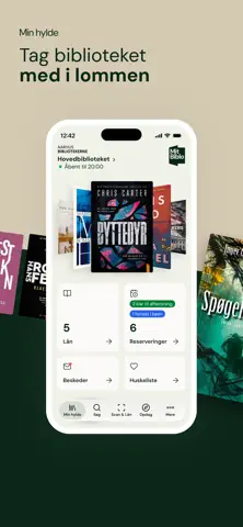 Mit Biblo - Biblioteket App Store screenshot 2