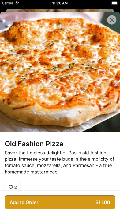 Posi's Kitchen iPhone screenshot 3 - Food & Drink app