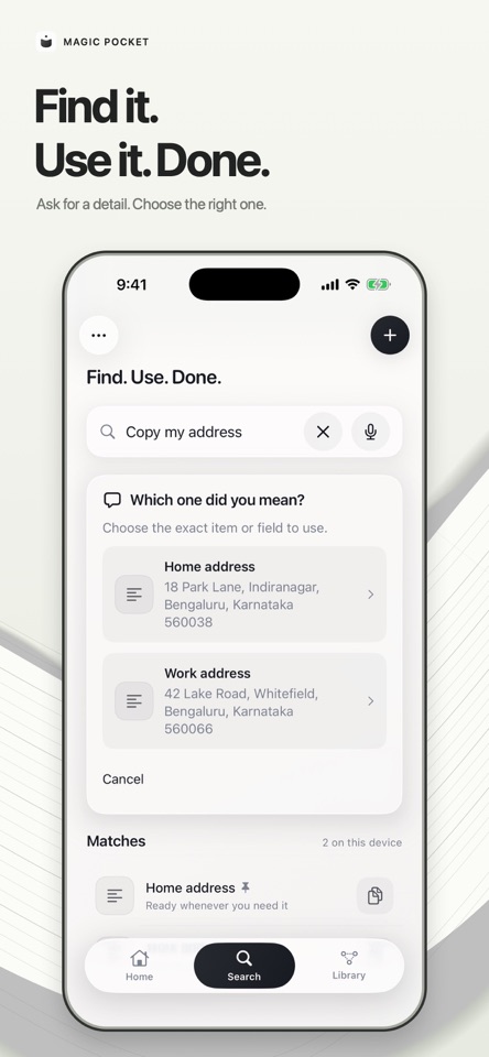 Magic Pocket: Save & Find screenshot 5