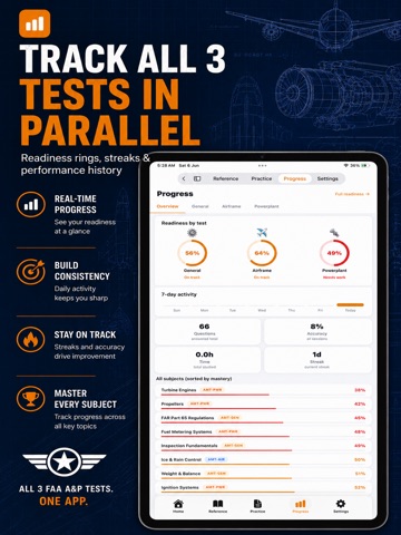 A&P Cert Prep: FAA Mechanic iPad screenshot