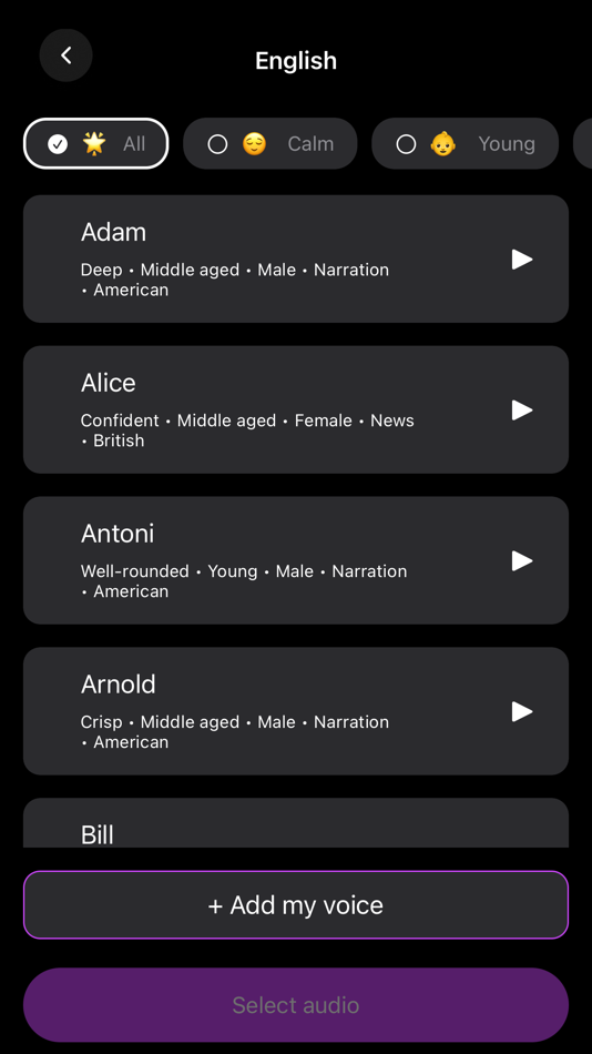 #2. Revoicer AI (iOS) 由: Islam Temirbek