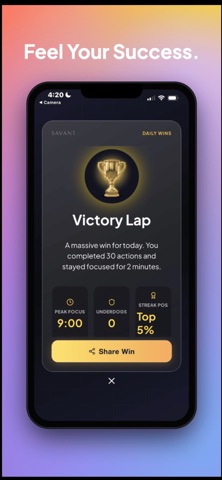 Savant AI screenshot