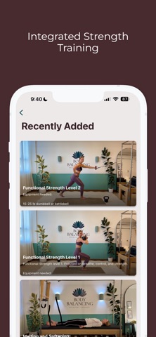 Body Balancing - Online iPhone screenshot