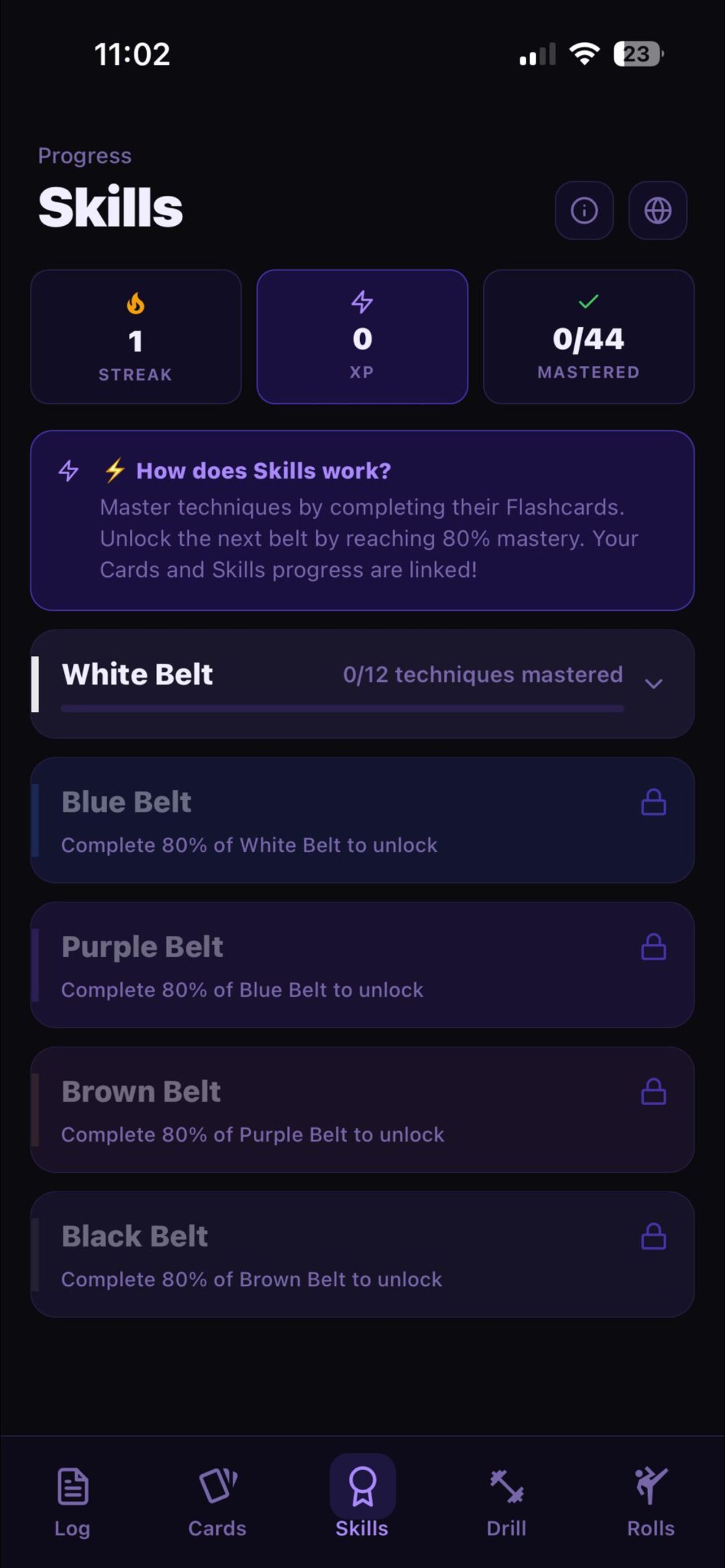 BJJ Recall screenshot 5