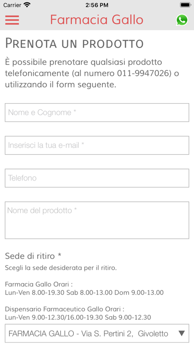 Farmacia Gallo Screenshot