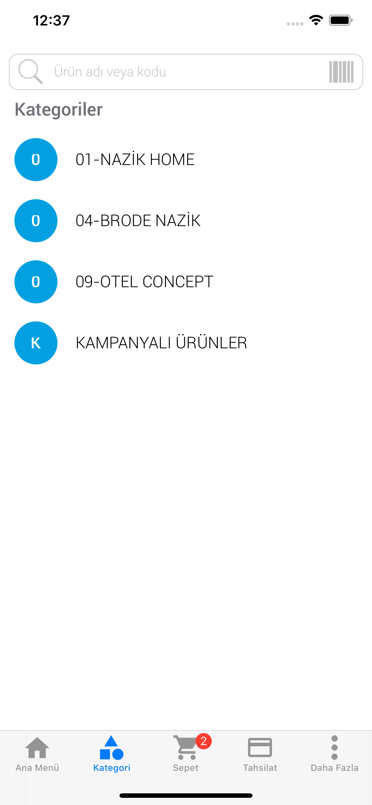 Nazik Home B2B
