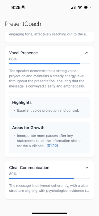 PresentCoach Screenshot 3 of 4