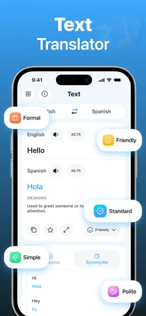InstantTranslator:AI Translate iPhone screenshot 3