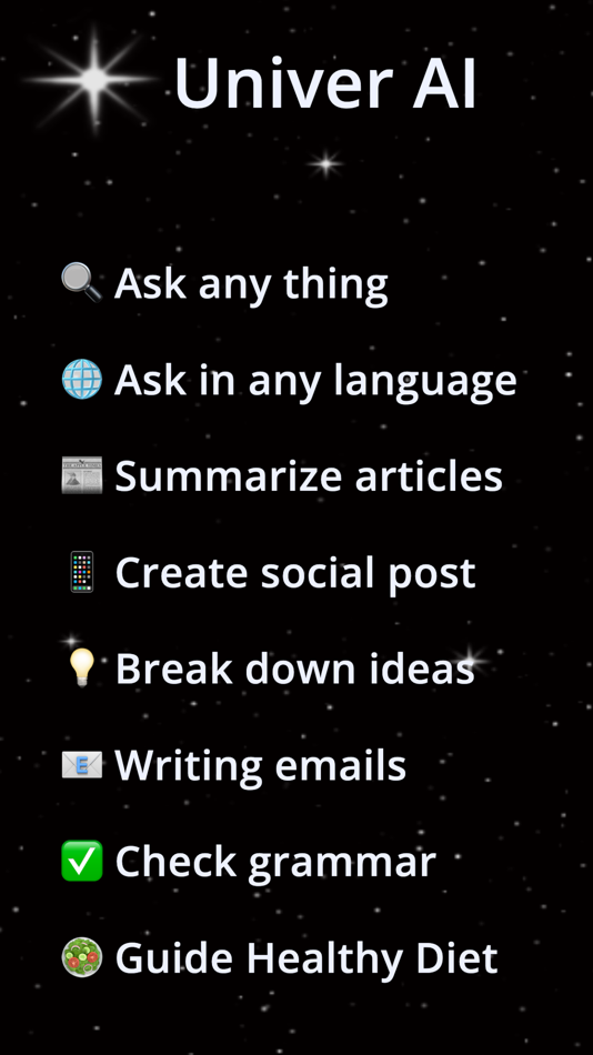#1. Univer: Ask AI Chat AI Chatbot (iOS) 由: Duc Hoan Nguyen