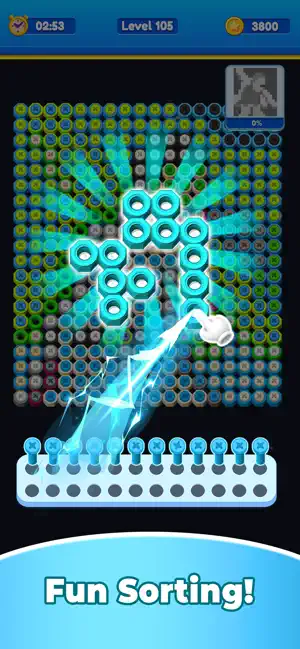 Nut Sort: Color Puzzle screenshot 1