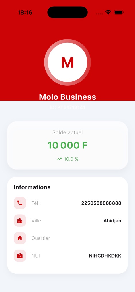 Molo Business - Finance App | MWM
