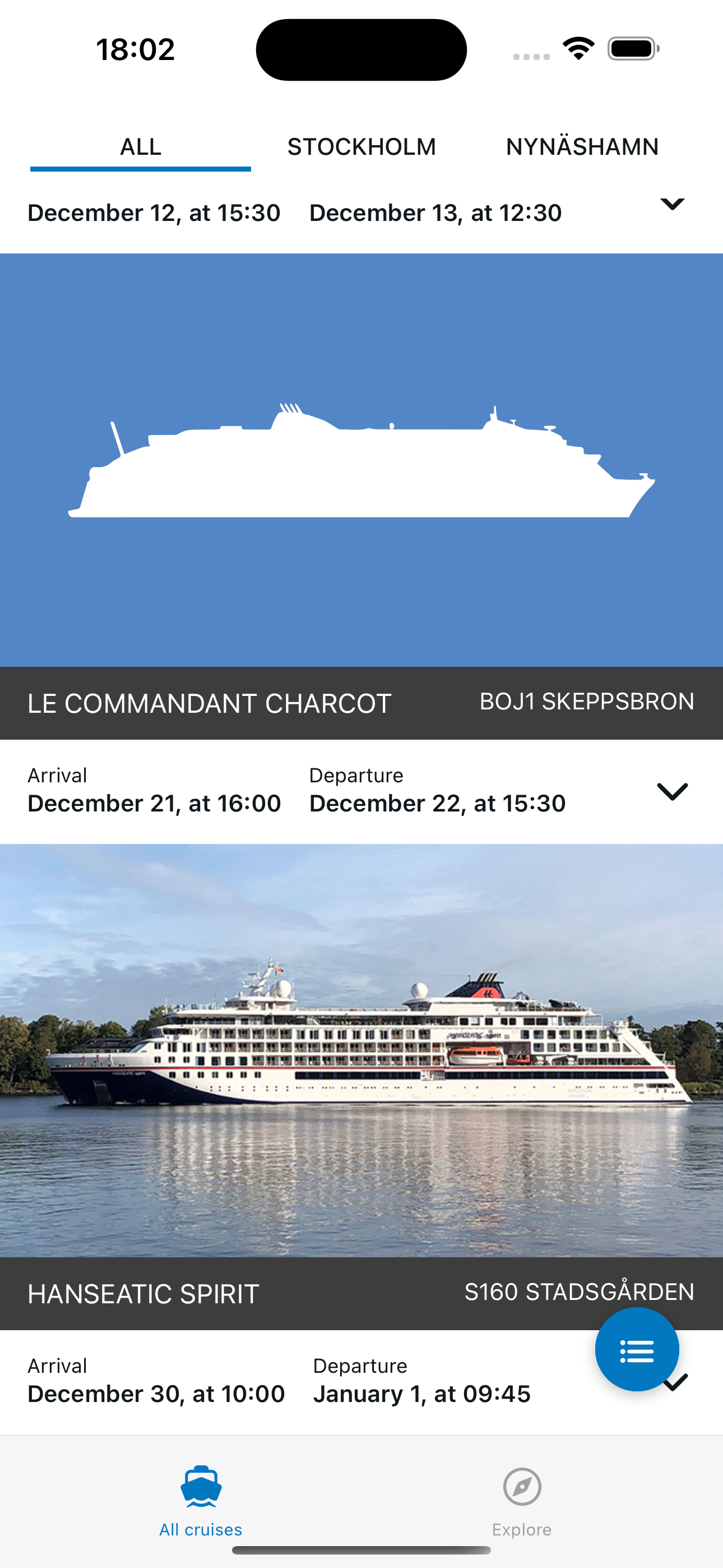 Cruise Stockholm