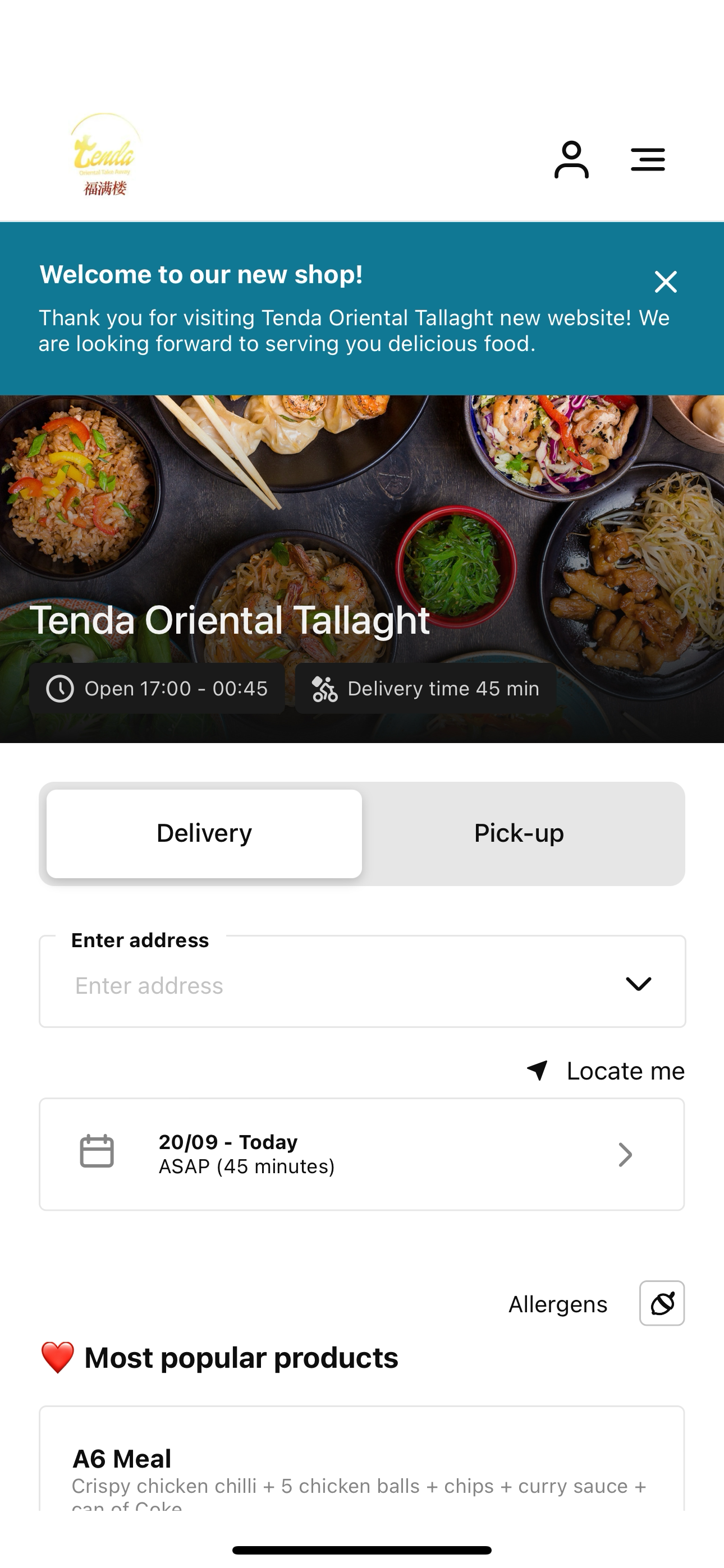 Tenda Oriental Tallaght screenshot 3