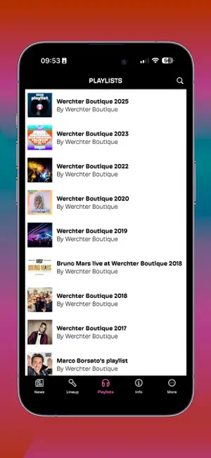 Werchter Boutique iPhone screenshot 3