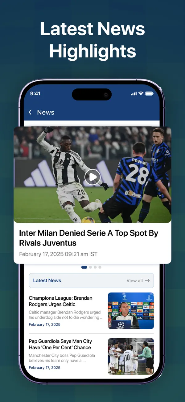 Screenshot #3 pour Live Football TV HD Streaming・