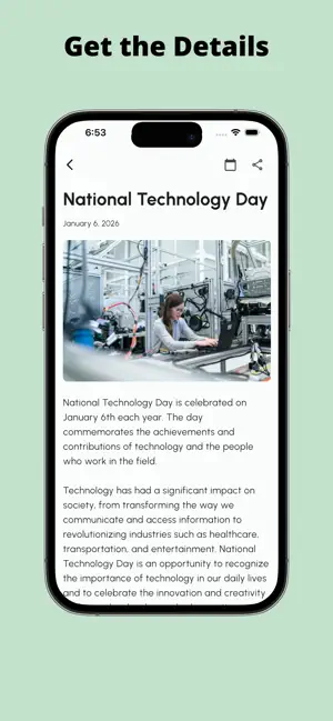 National Calendar Hub screenshot 2