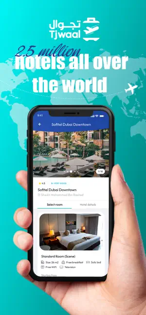 Tjwaal: Hotels & flights iPhone screenshot 3