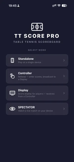TT Score Pro screenshot 1