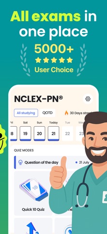NCLEX-PN Exam Test Prep 2026 screenshot