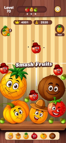 Fruit Merge Melon Puzzle Screenshot 2 of 6