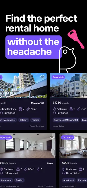 Rentbird - Find rental houses screenshot 1 of 5