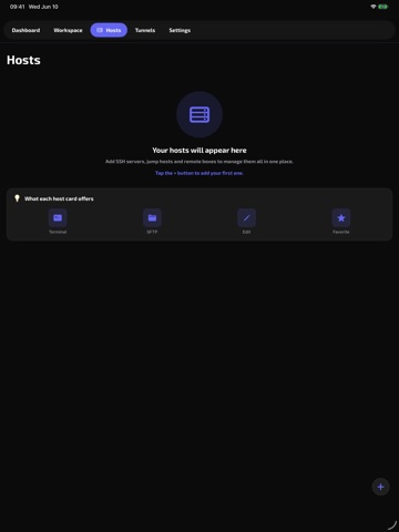 SocketClaw: SSH Terminal ipad screenshot 4