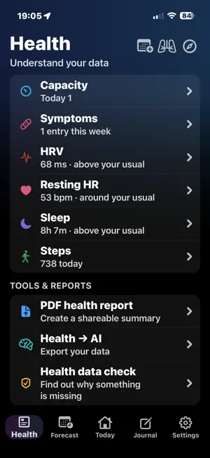 PaceME: Pacing & Energy screenshot 3