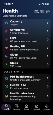 App screenshot