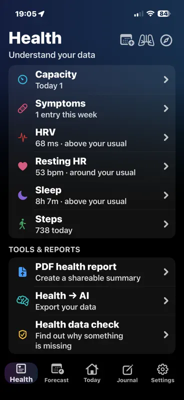 PaceME: Pacing & Energy screenshot 3 of 9