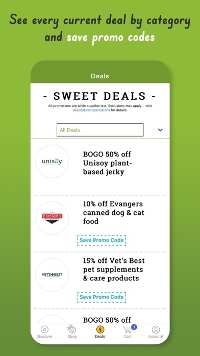 Vitacost Screenshot