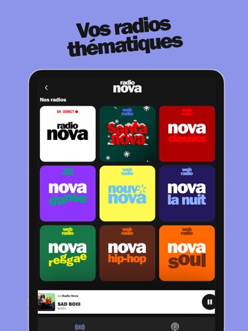 Radio Nova iPad screenshot 4